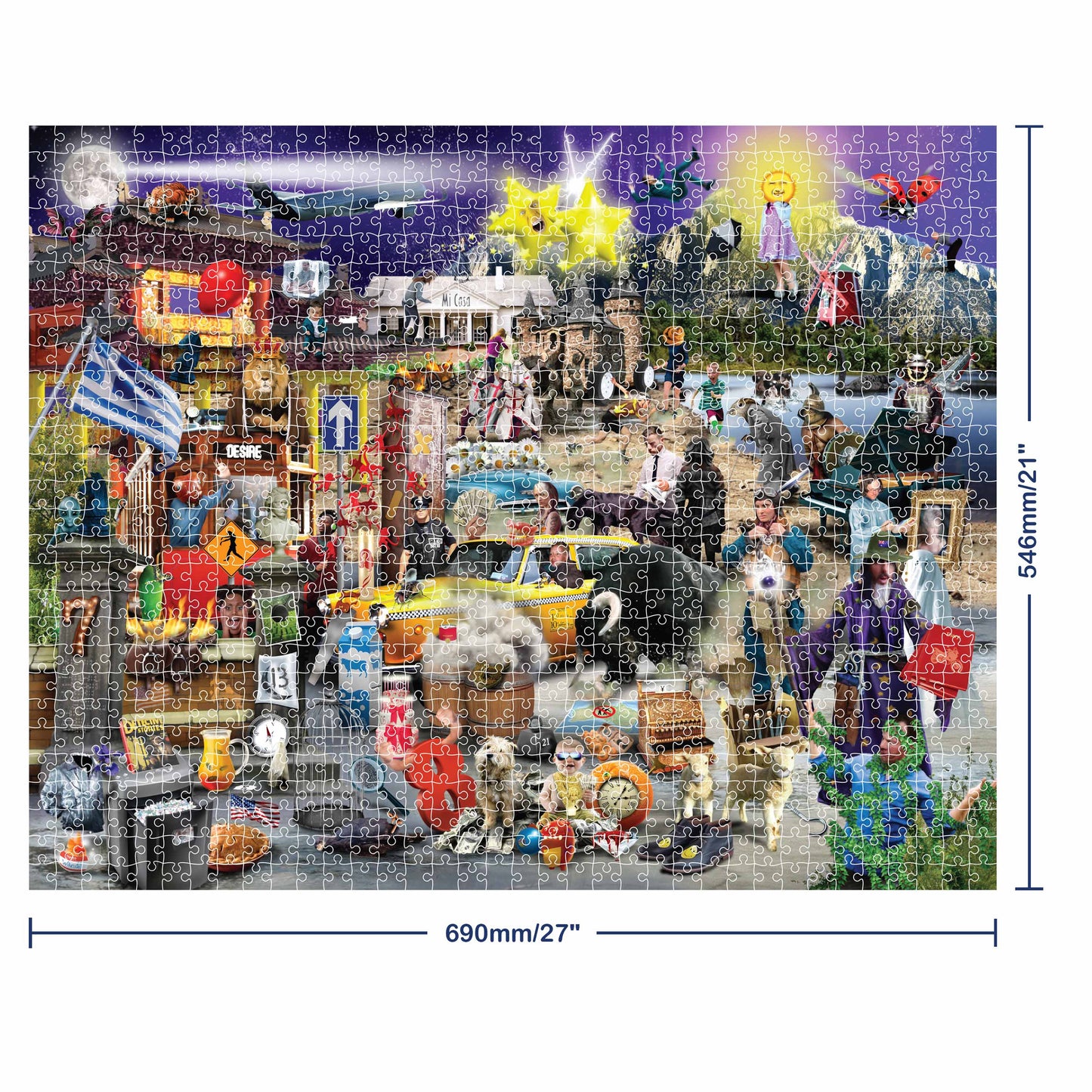 1000pc Puntastic - Movies