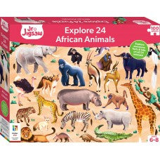 100pc African Animals