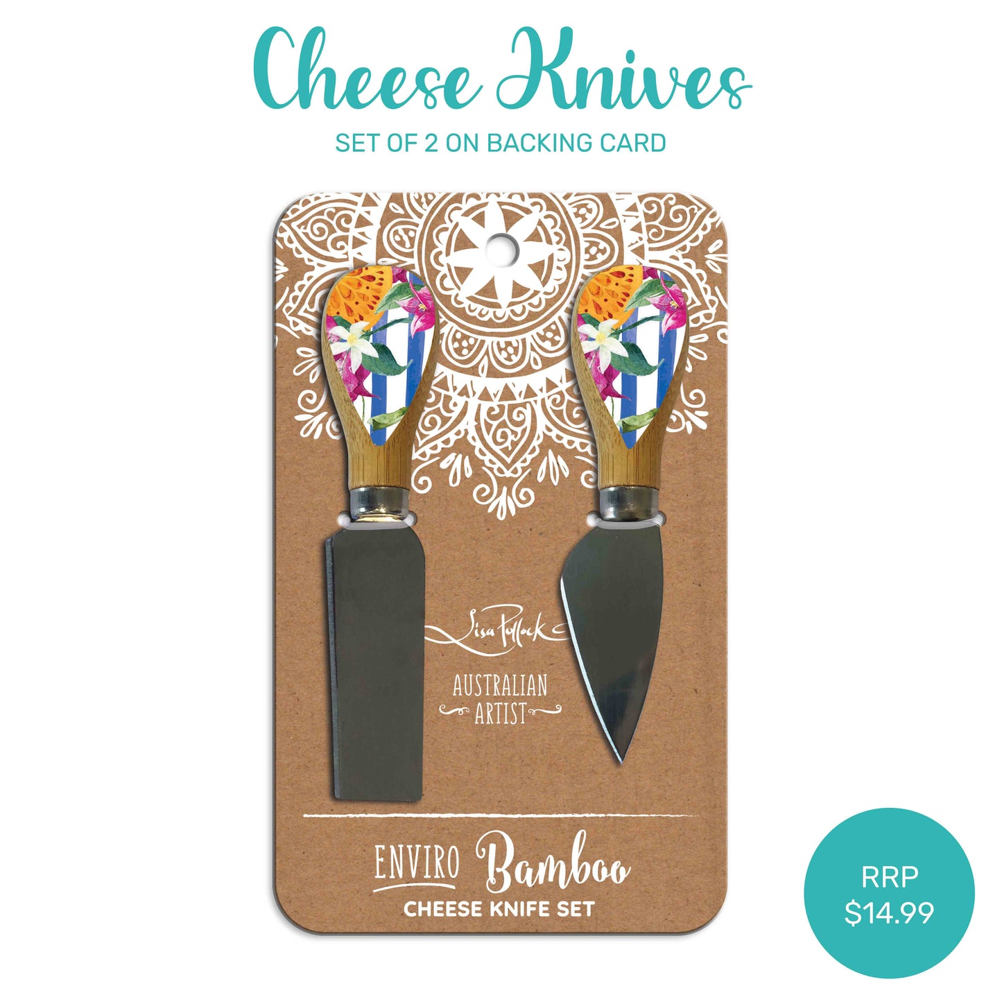 Amalfi Coast Cheese Knives