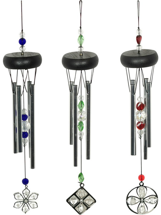 Glass Glitzie Bead Wind Chime