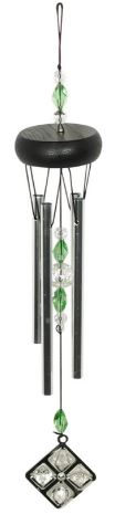 Glass Glitzie Bead Wind Chime