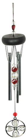 Glass Glitzie Bead Wind Chime