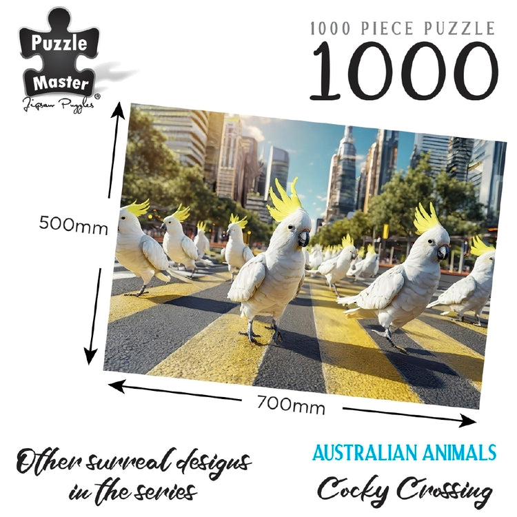 1000pc Cocky Crossing