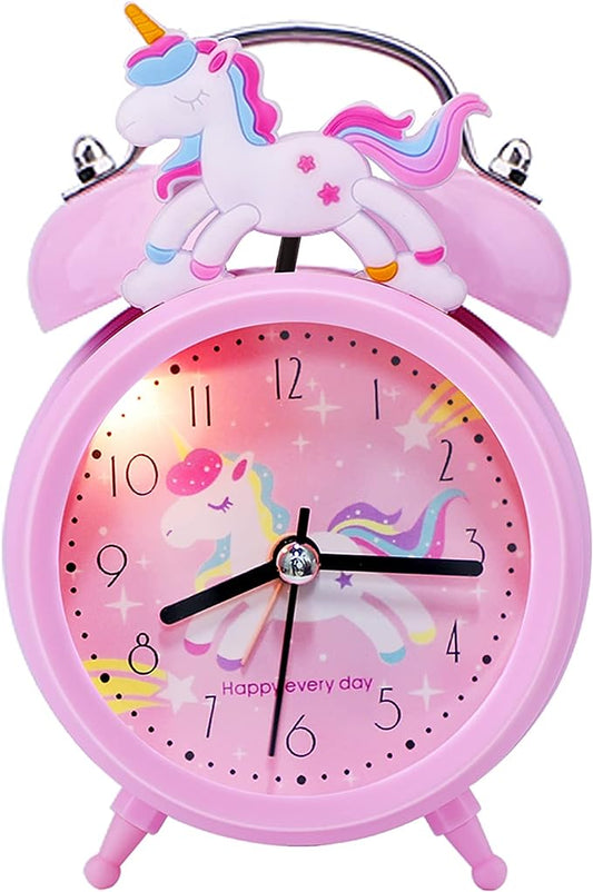 Kids Alarm Clock - Pink Unicorn