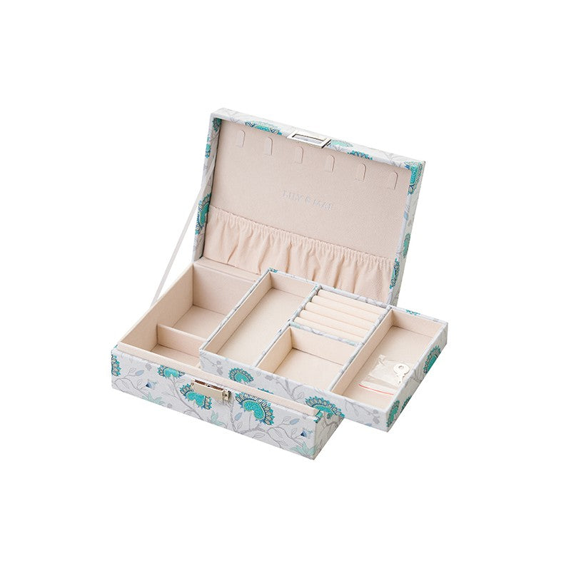 L&M Small Floral Jewellery Box