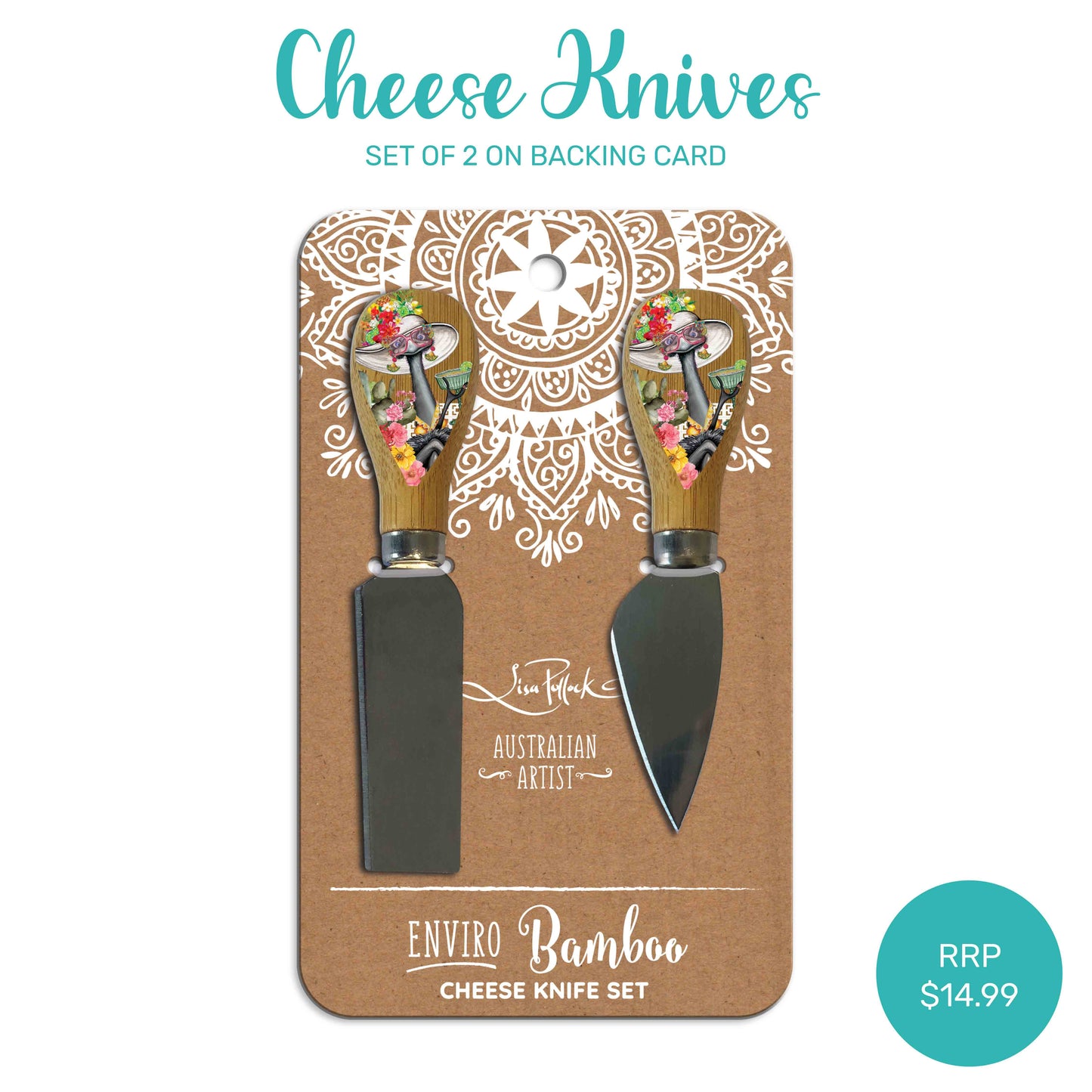 Marg Emu Cheese Knives