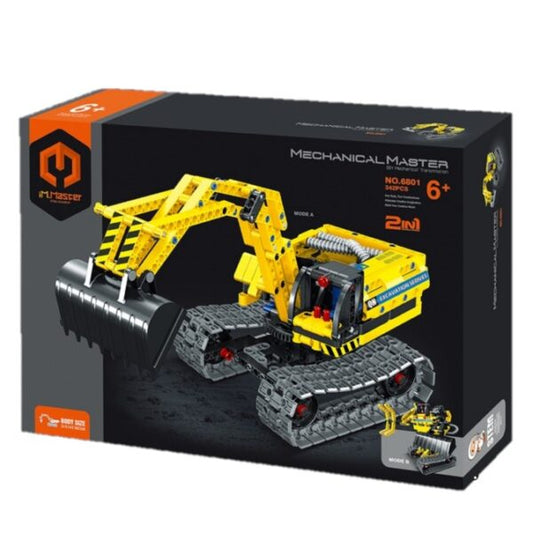 Digger + Robot 2 In 1