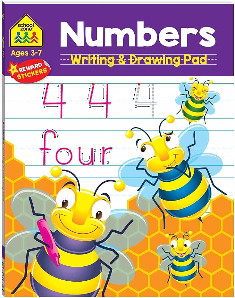 Numbers - Writing & Drawing pad