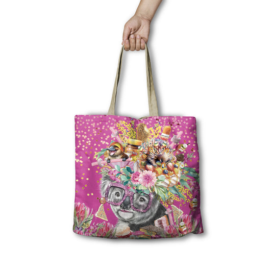 Oz Foodie Koala Shopping Bag