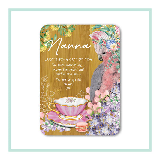 Bush Tea Nanna Plaque