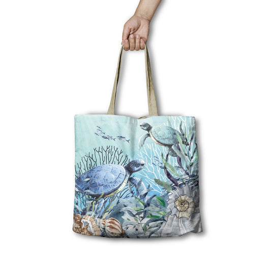 Reef Turtles Shopping Bag