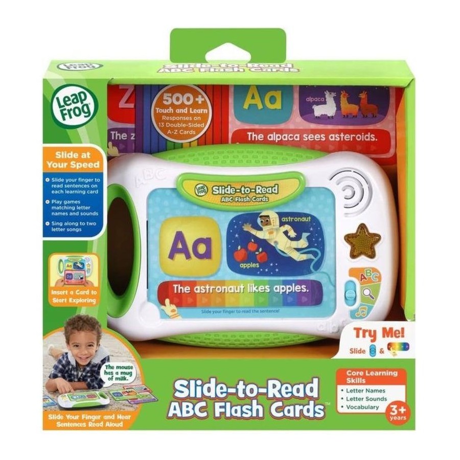 Slide-To-Read ABC Flash cards