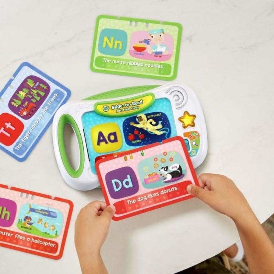 Slide-To-Read ABC Flash cards