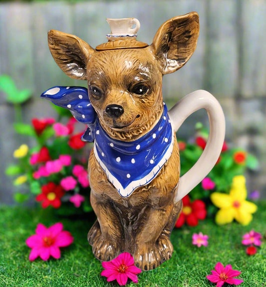 Chihuahua Teapot