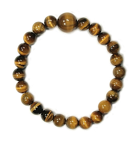 8mm Tiger-eye Bead