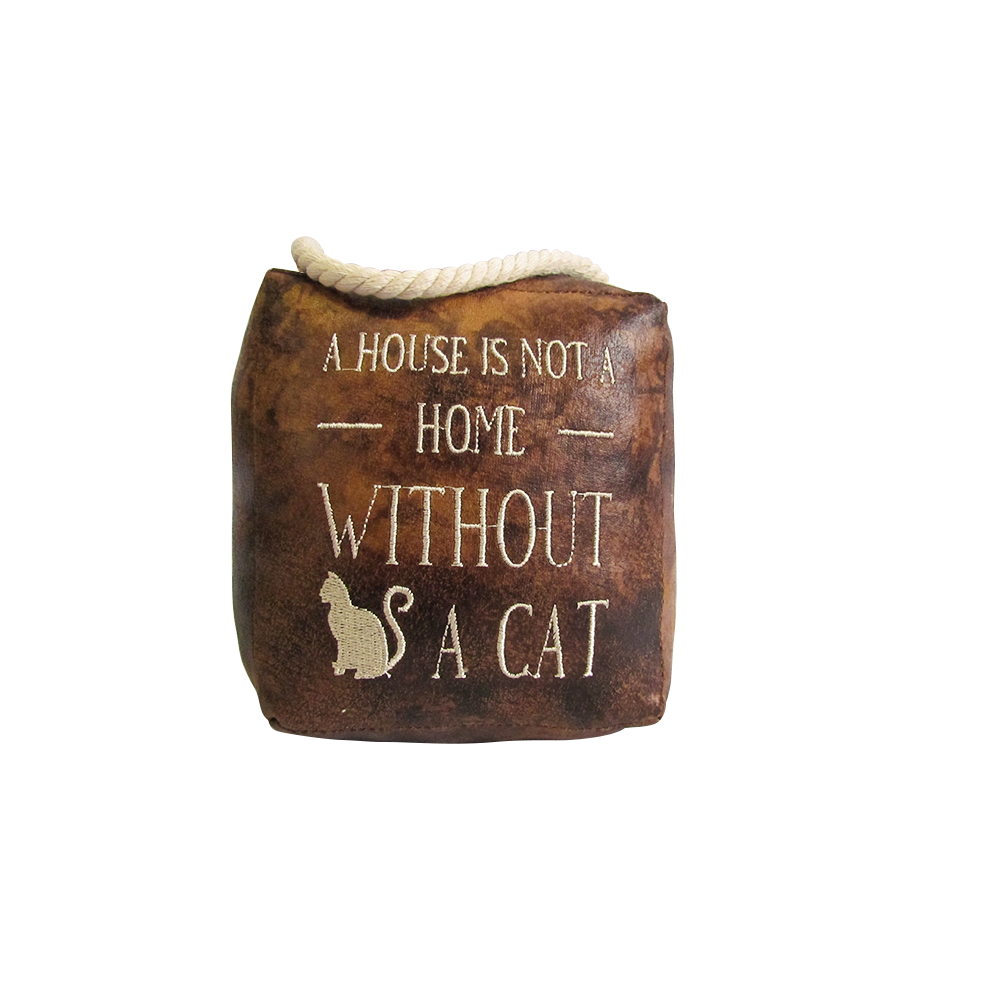 Doorstop - Not a Home Without a Cat