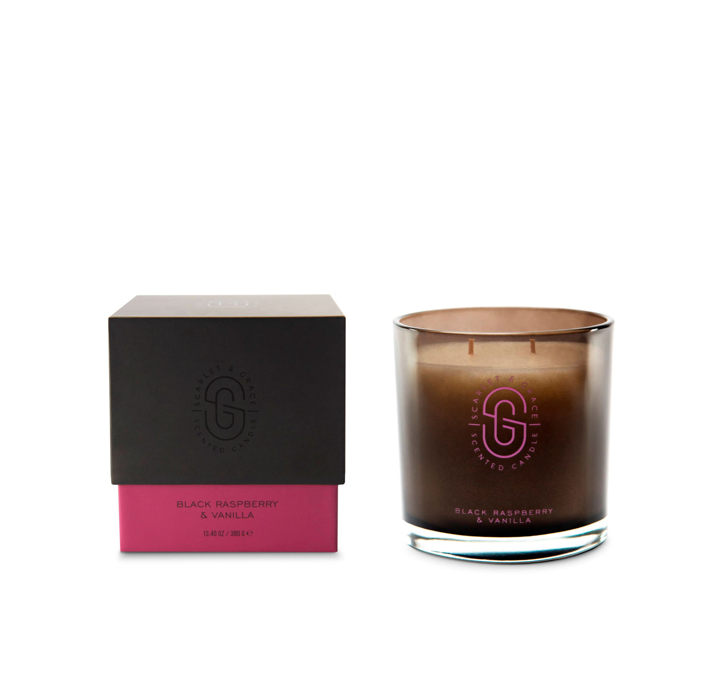 Black Raspberry & Vanilla - 380g Candle