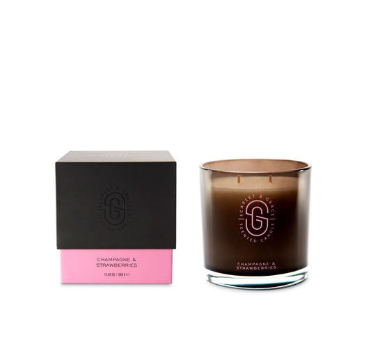 Champagne & Strawberries - 380g Candle