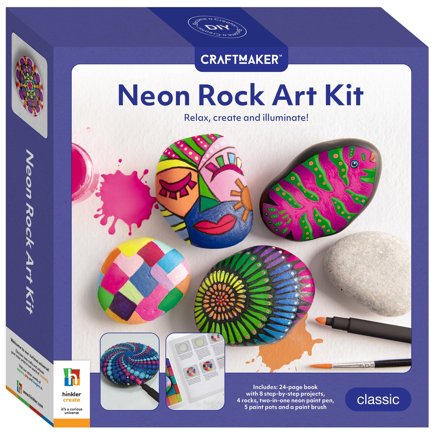 Neon Rock Art Kit