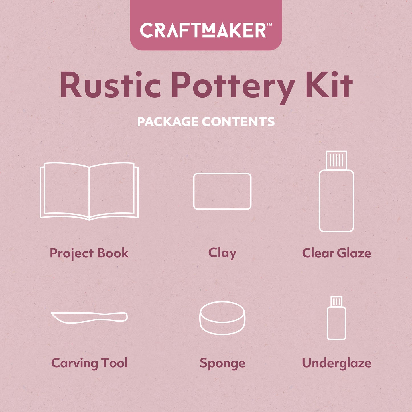 Rustic Pottery Kit